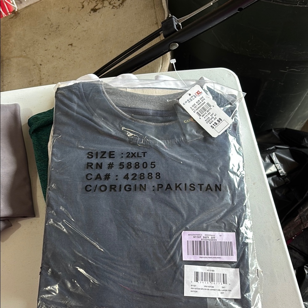 Canyon Ridge Blue Short Sleeve Tee